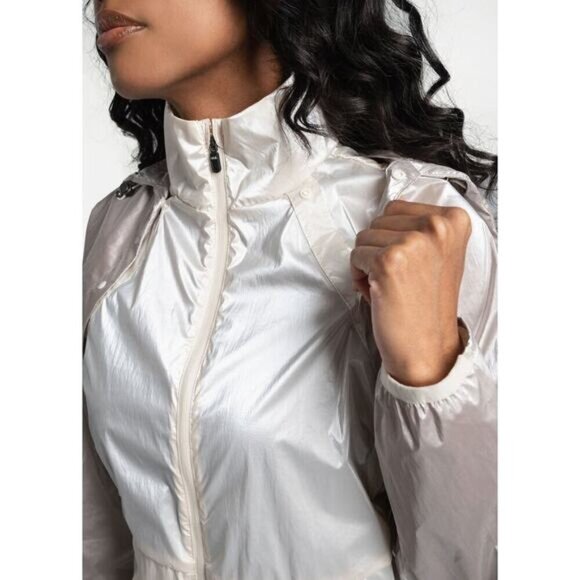 NWT LOLE Sprint Jacket Sz XS Two Tone Gardenia - Picture 3 of 15